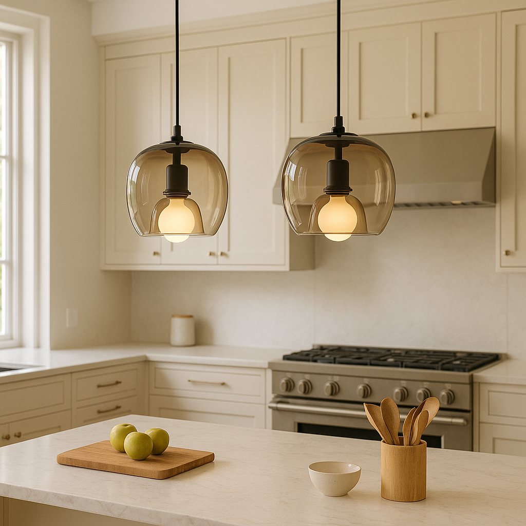 Modern Ombre Glass Pendant Lamp