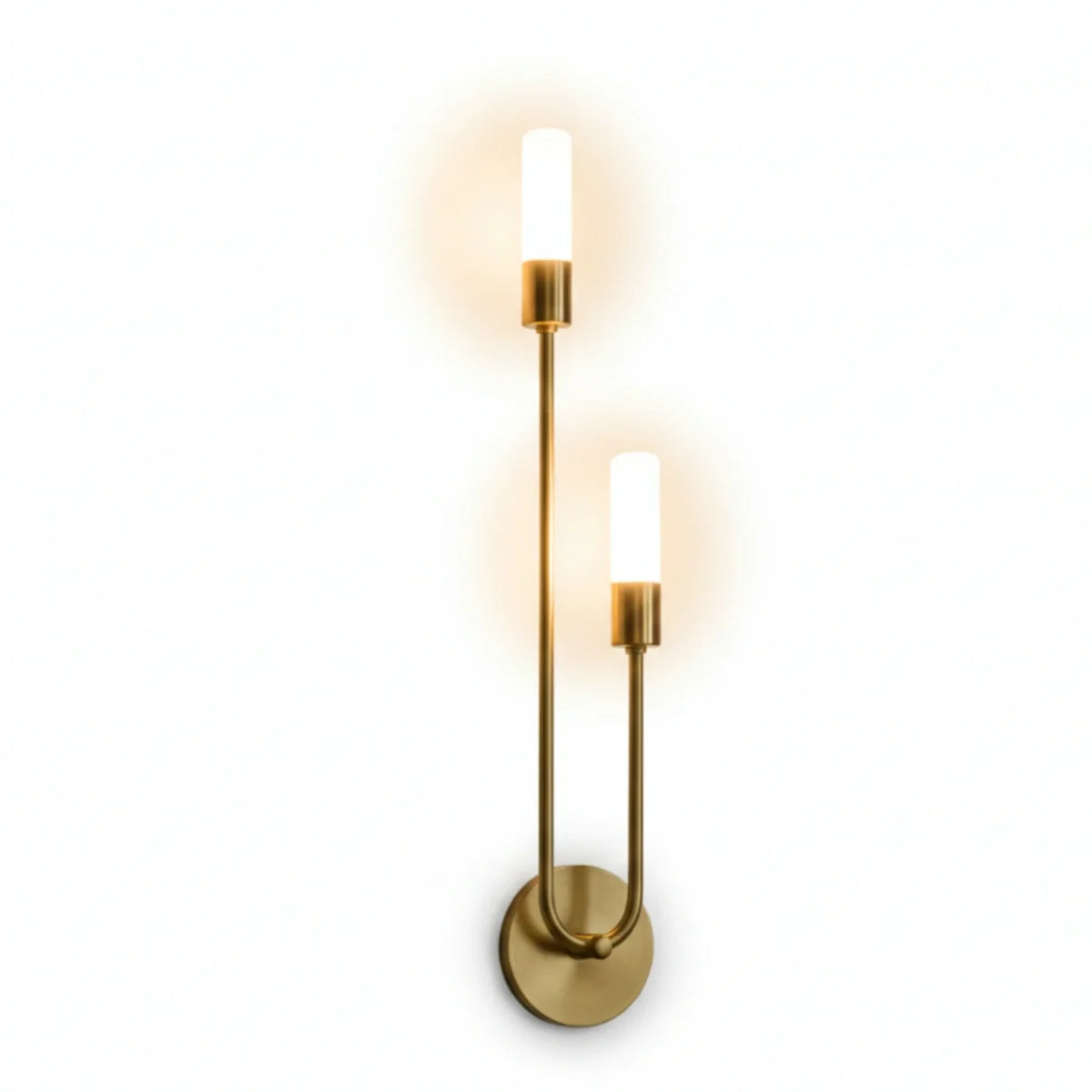 Modern U Shaped Gold LED Wall Light