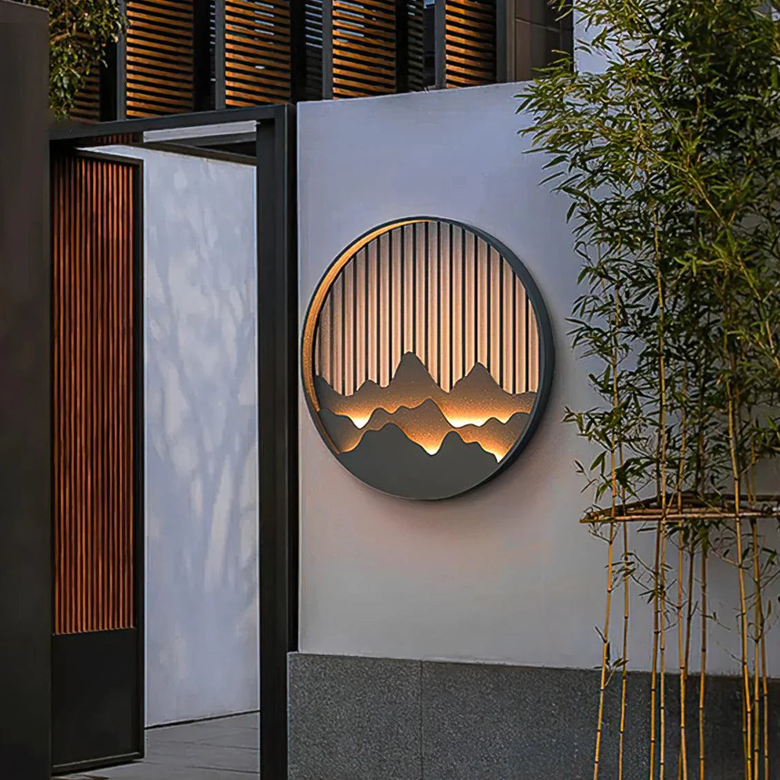 LED Outdoor Mountain Wall Lamp
