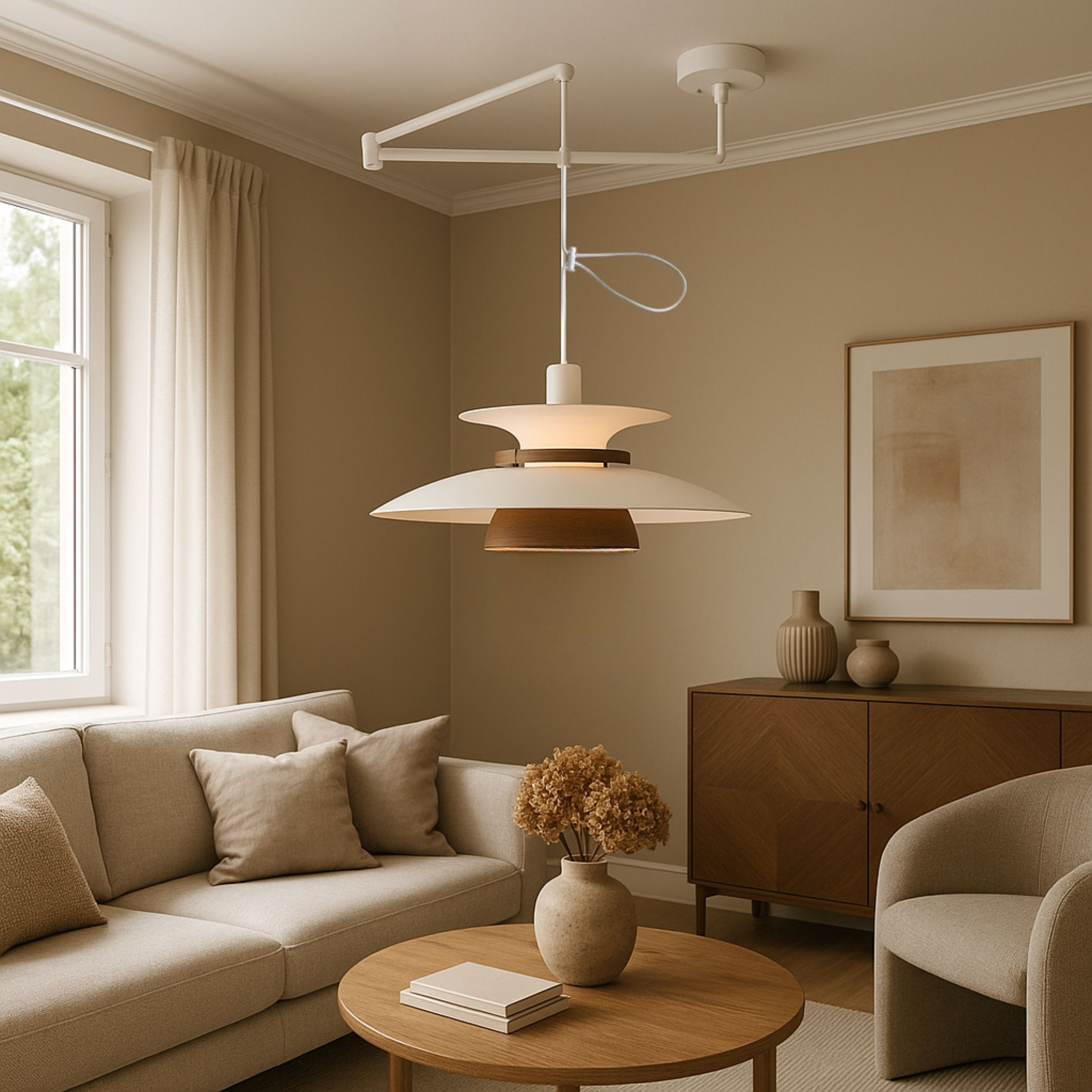 Scandinavian Multi-Tier Designer Pendant Light