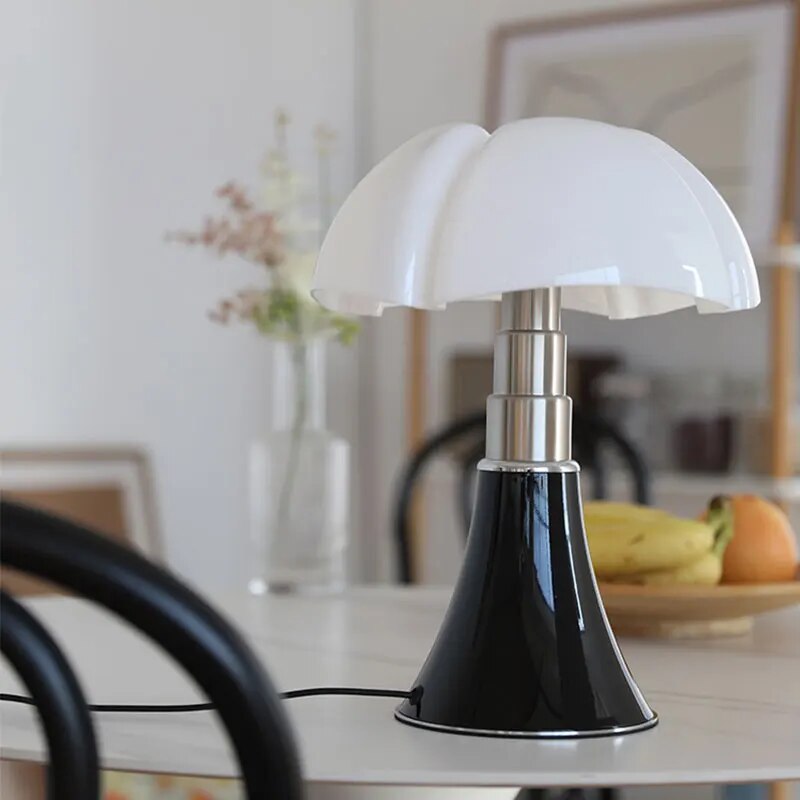 Modern Flower Design Table Lamp Soft Warm Light