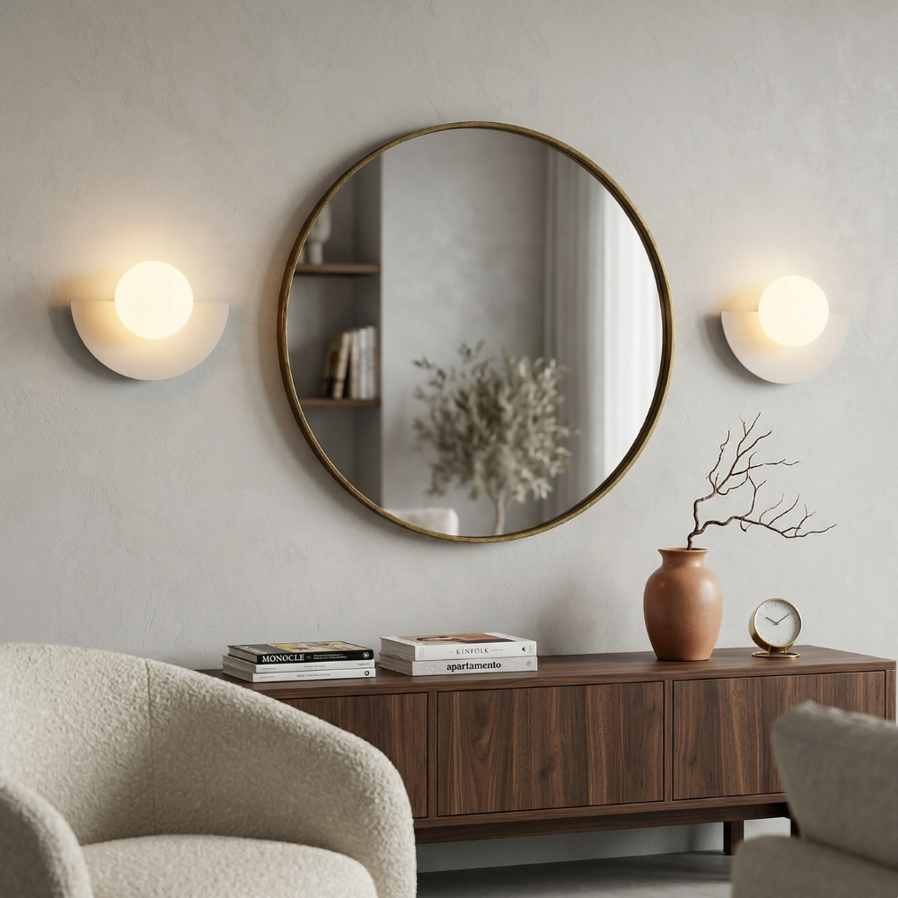 Applique murale LED nordique avec éclairage contemporain pour couloir