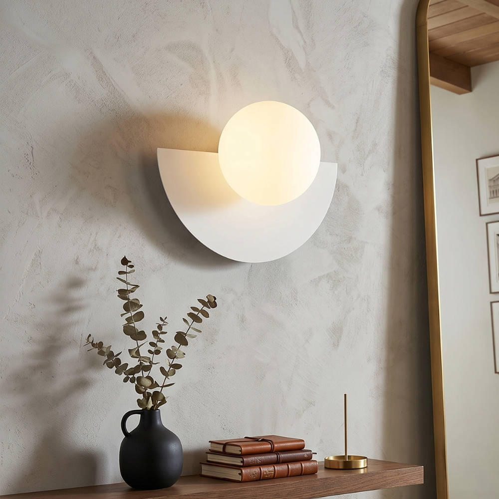 Applique murale LED nordique avec éclairage contemporain pour couloir