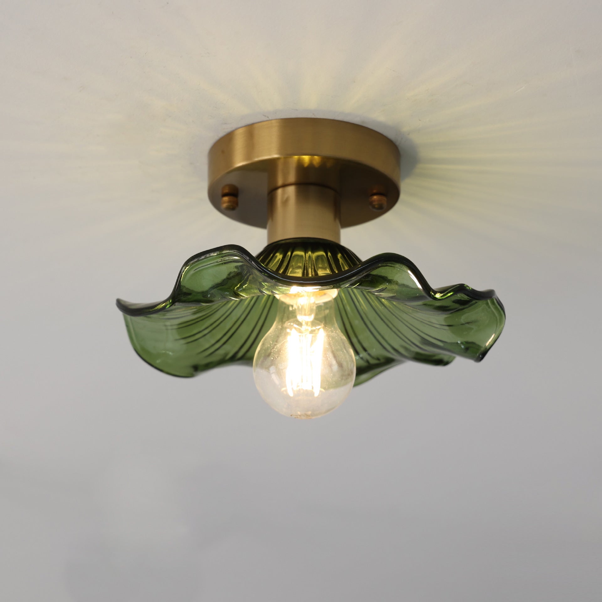 Vintage Floral Ceiling Light