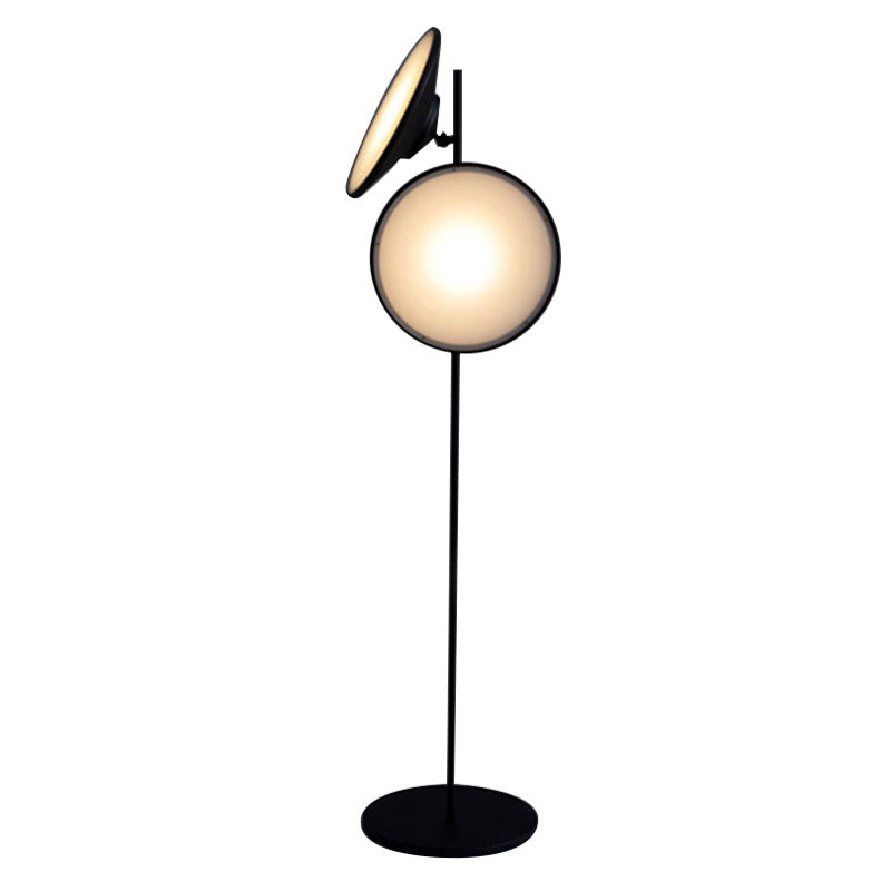 Modern Dual-Globe Floor Lamp