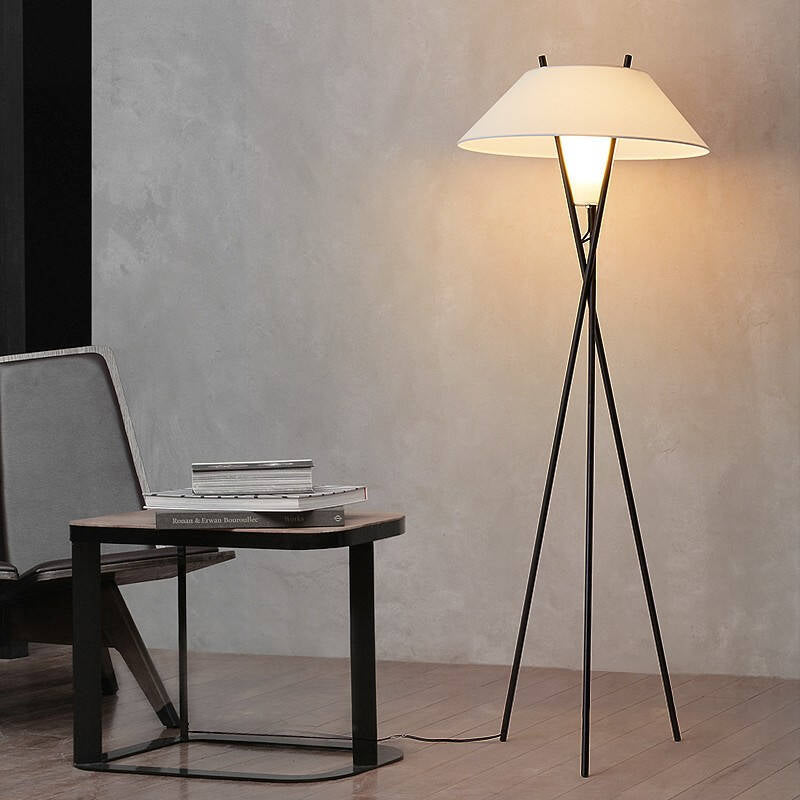 Minimalist Fabric Floor Lamp