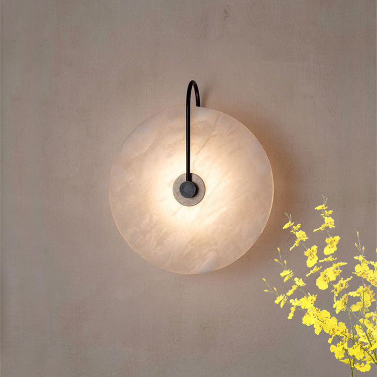 Minimalist Marble LED Wall Lamp