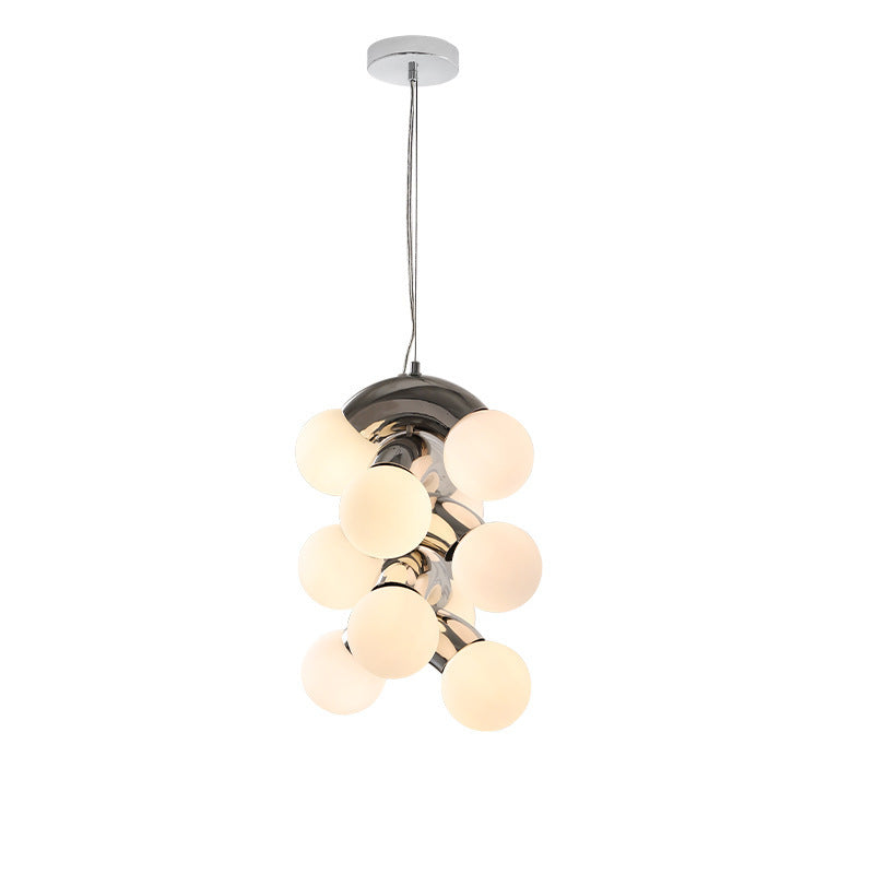 Clear Glass Bauhaus Style Pendant Light