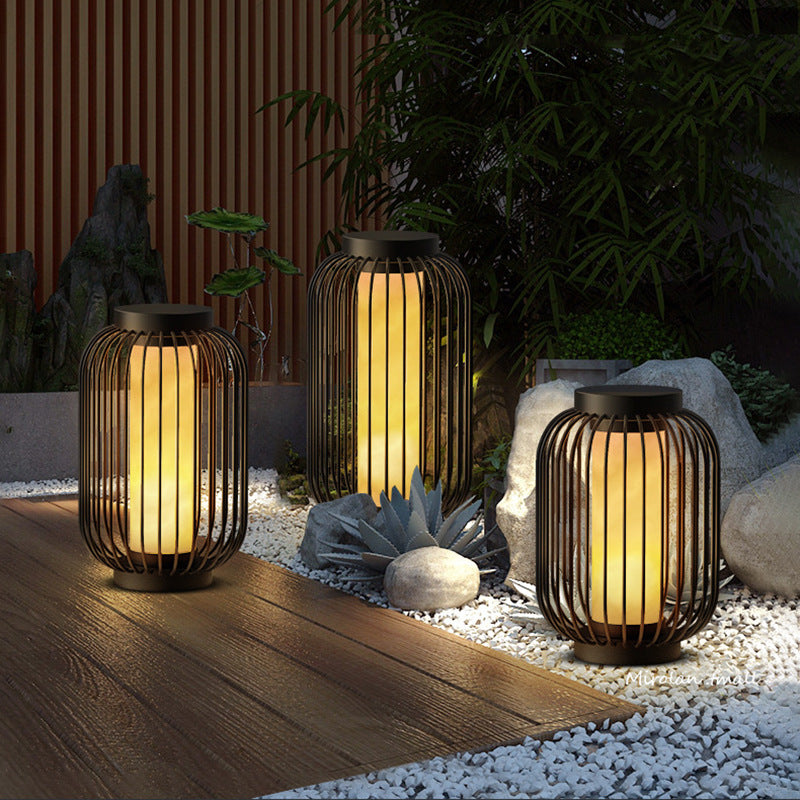 Solar Landscape Lantern with Warm Ambient Glow