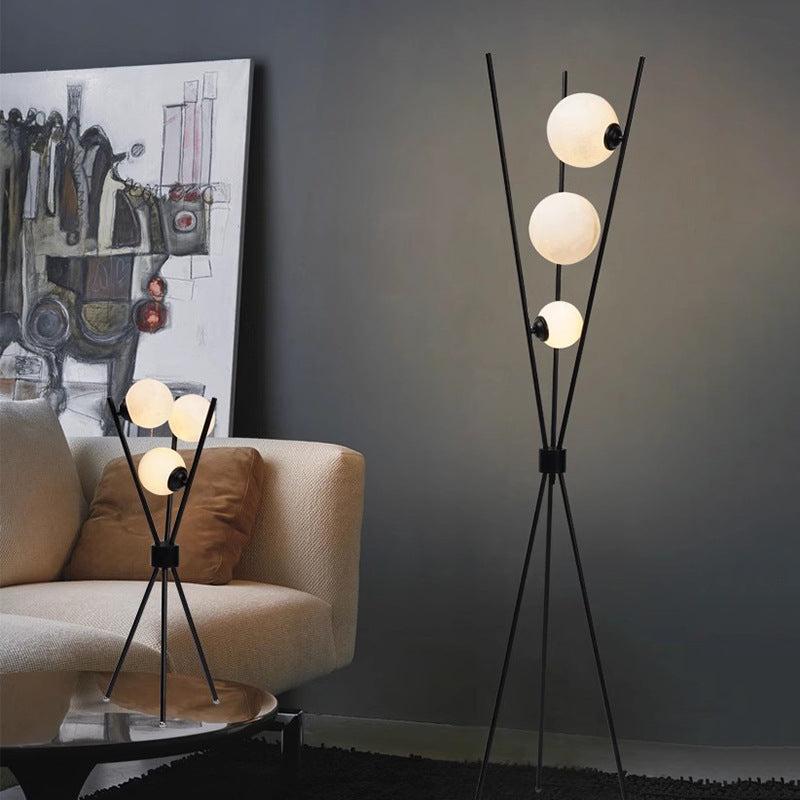 Moonlight Tripod Floor & Table Lamp