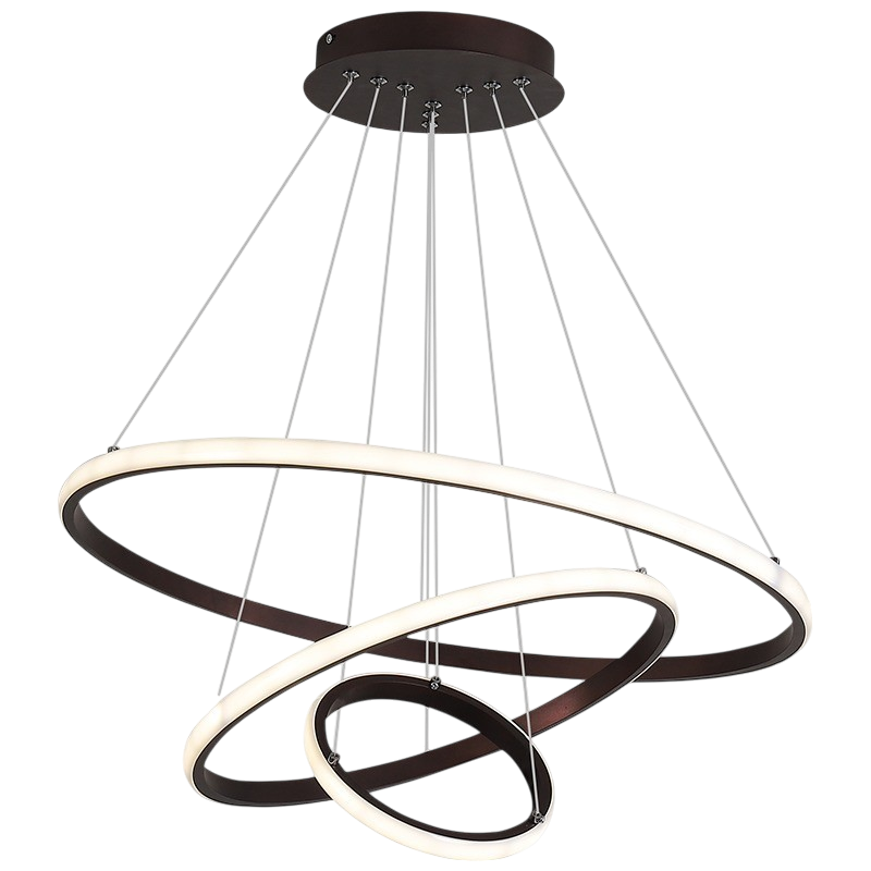 3-Layer Modern Spiral LED Chandelier