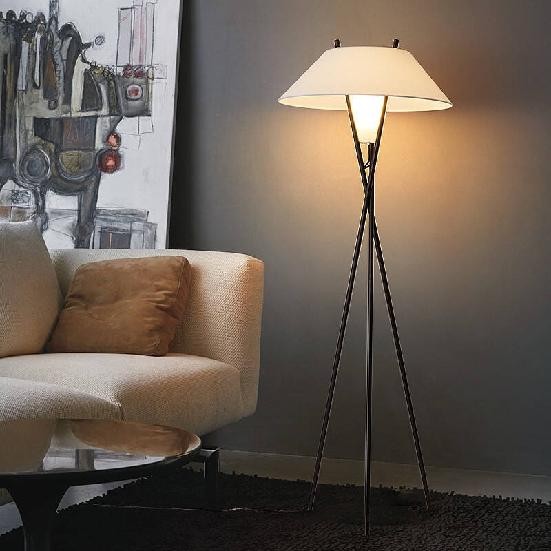 Minimalist Fabric Floor Lamp