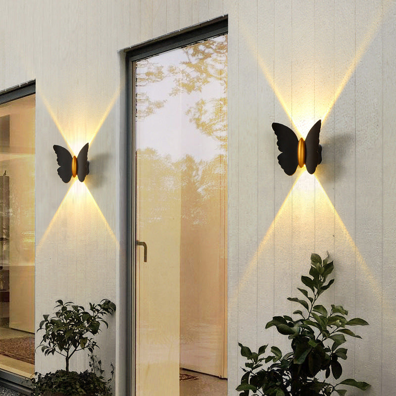 Aesthetic Butterfly Outdoor Wall Light