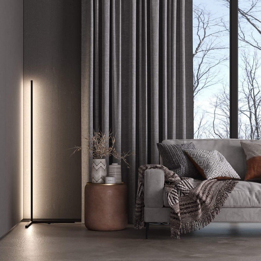 Smart Ambient LED Corner Floor Lamp