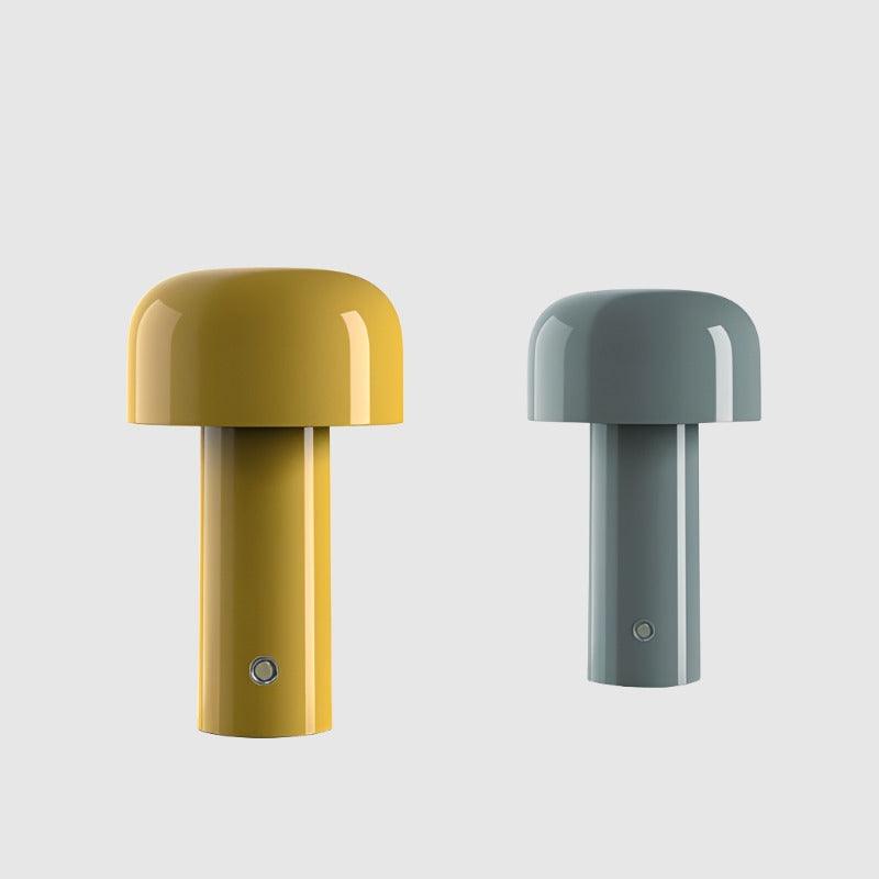 Lampe de table champignon rétro italienne portable