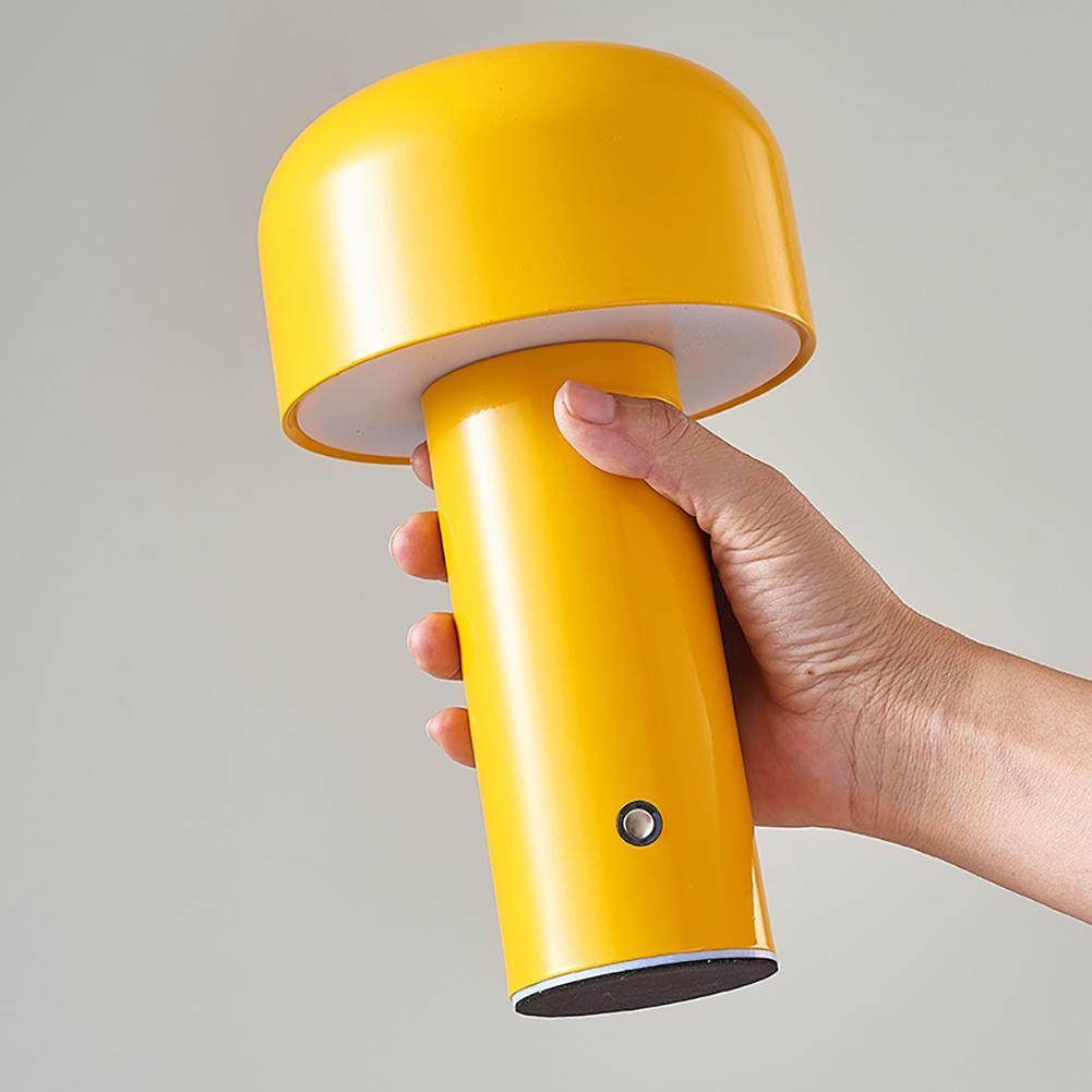 Lampe de table champignon rétro italienne portable