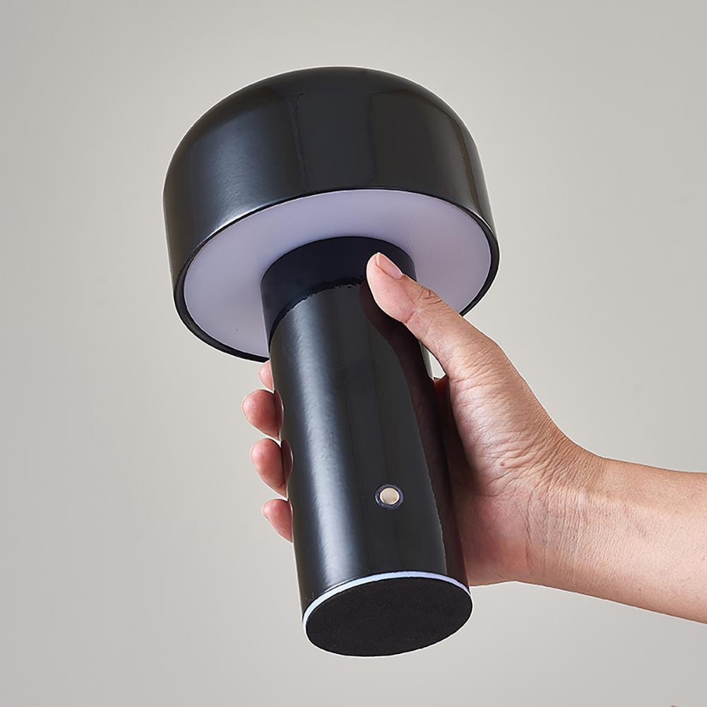 Lampe de table champignon rétro italienne portable