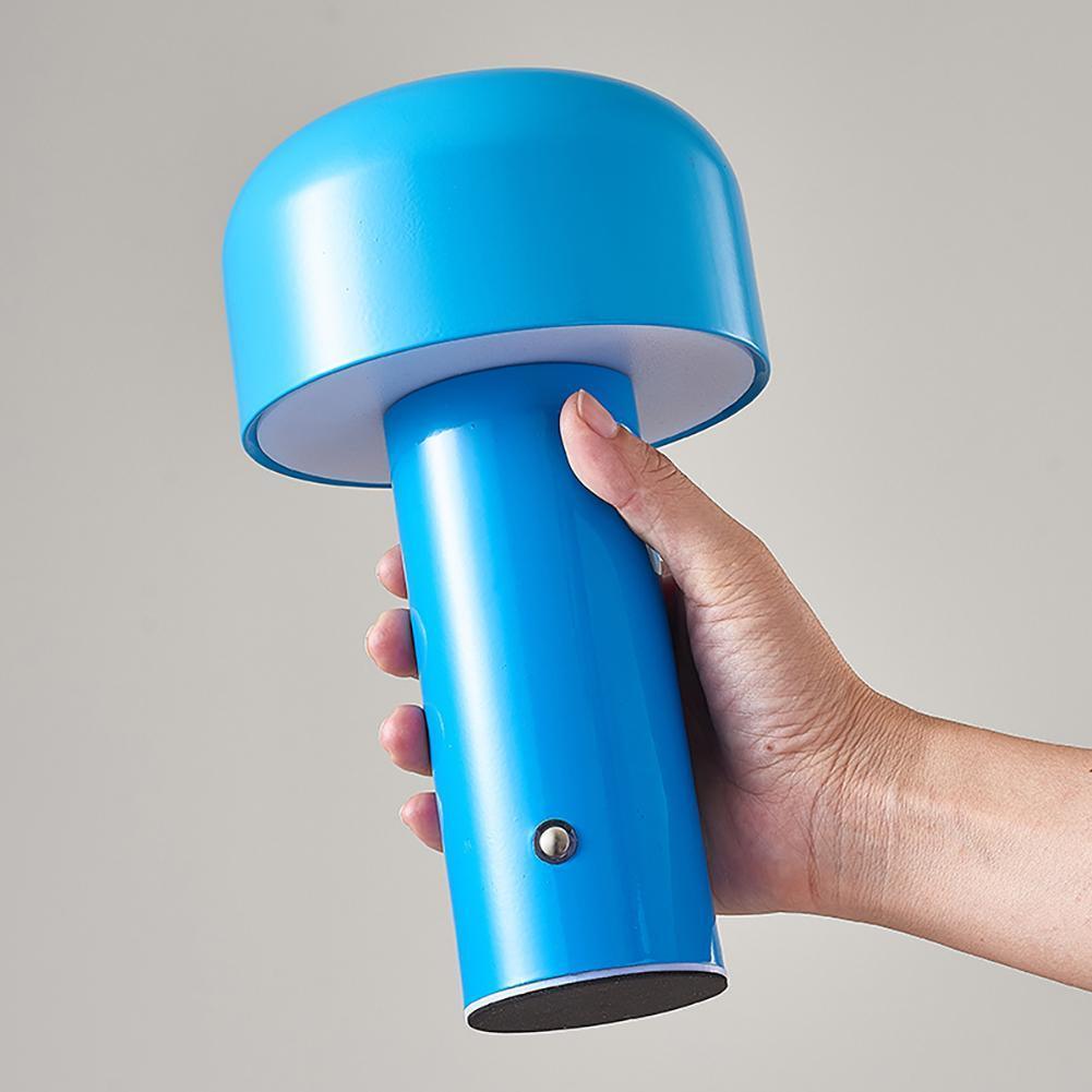 Lampe de table champignon rétro italienne portable