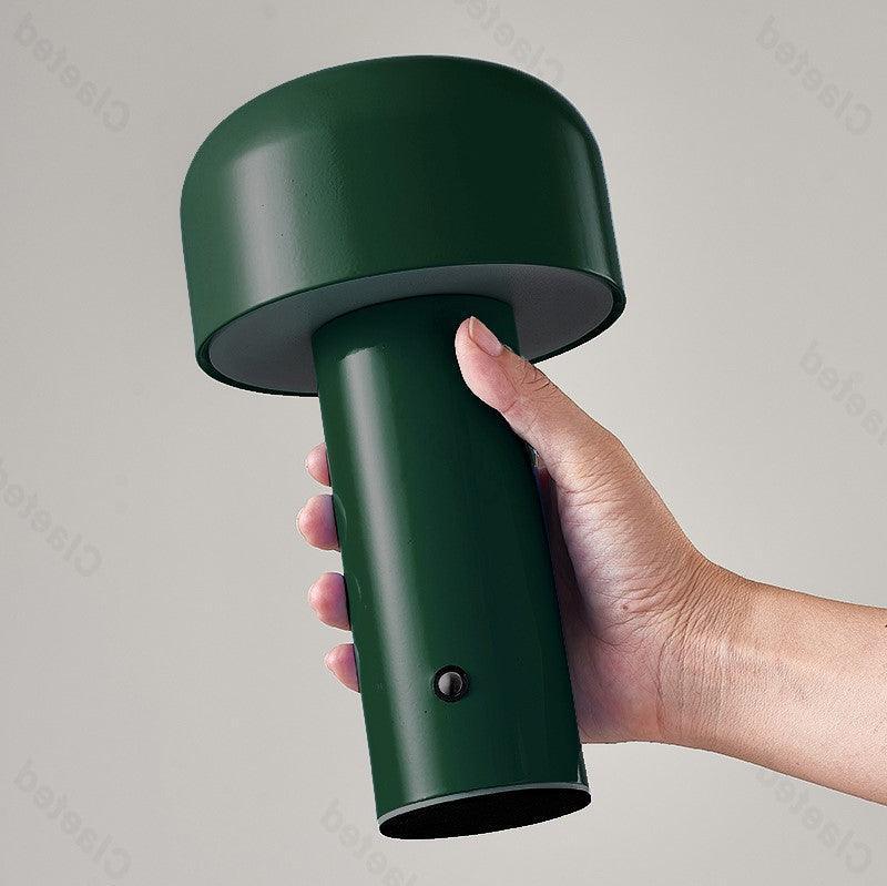Lampe de table champignon rétro italienne portable