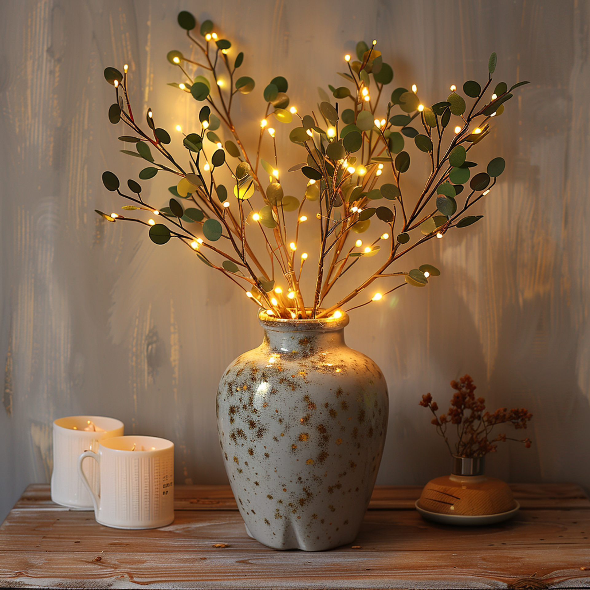 LED Olive Branch Decorative Light