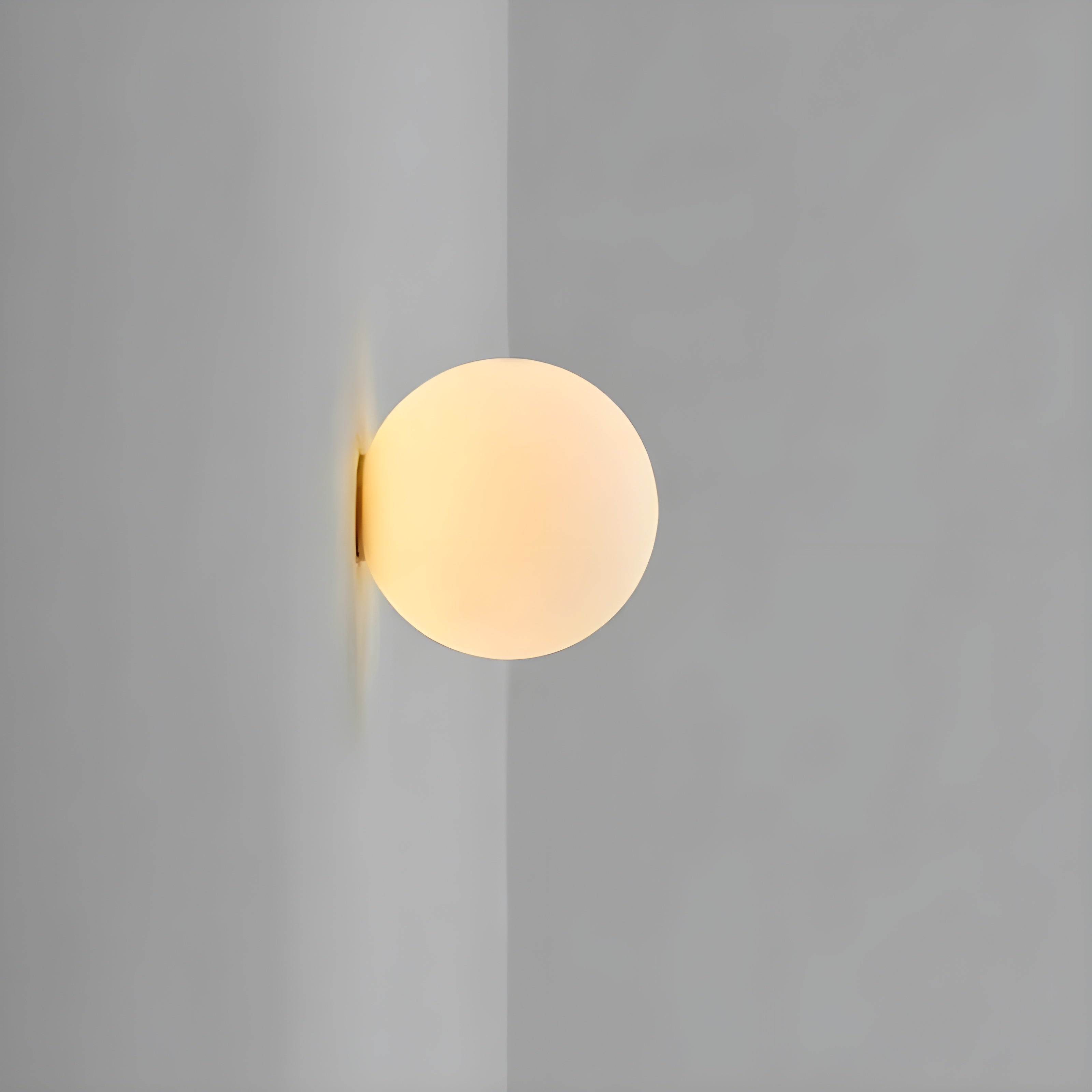 Modern Frosted Glass Wall Lamp