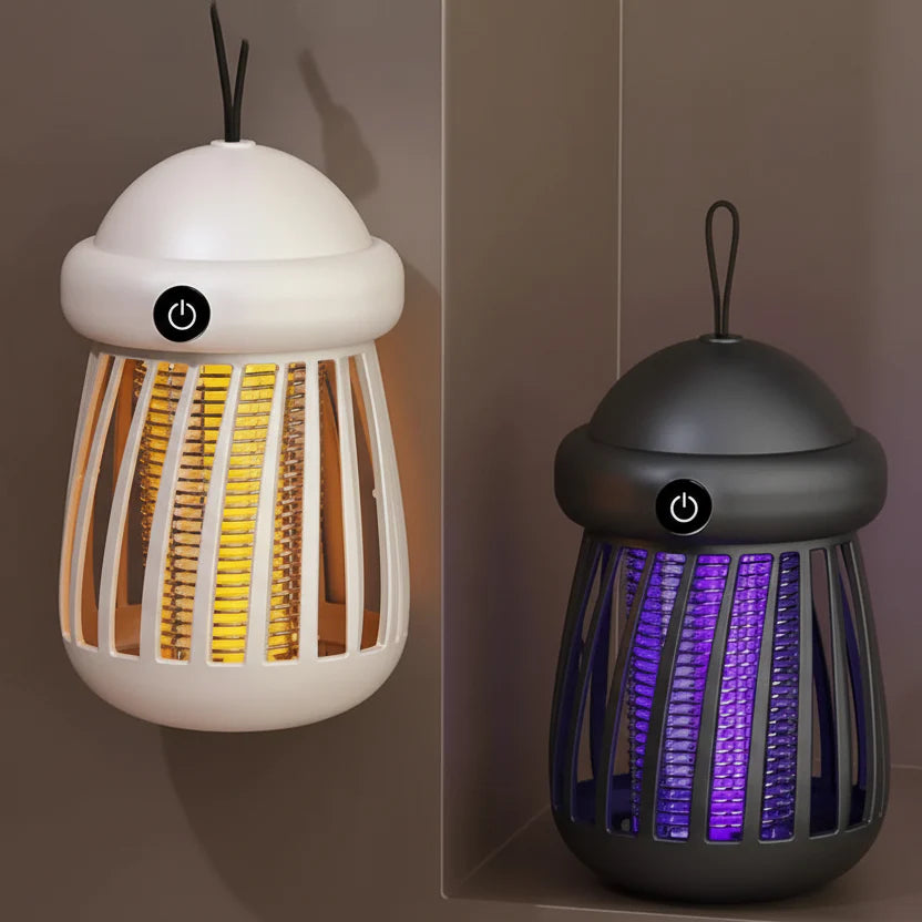 UV Muggenverdelger Lamp – 3000V Elektrische Insectenverdelger – Oplaadbaar