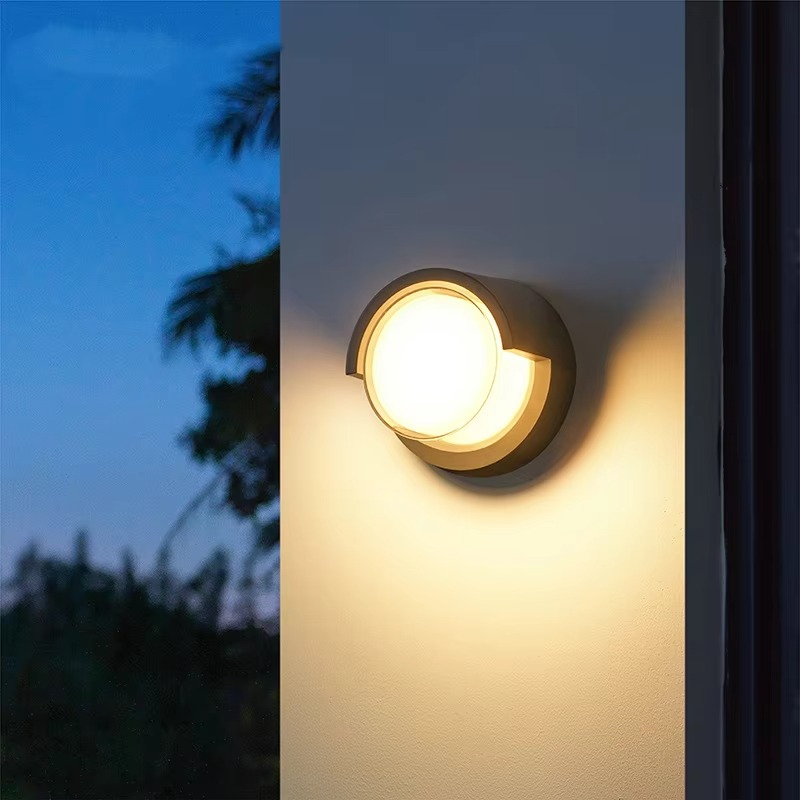 Solar Motion Sensor Wall Lamp Outdoor Lighting