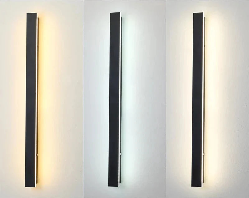 Applique murale LED extérieure moderne pour jardins et terrasses