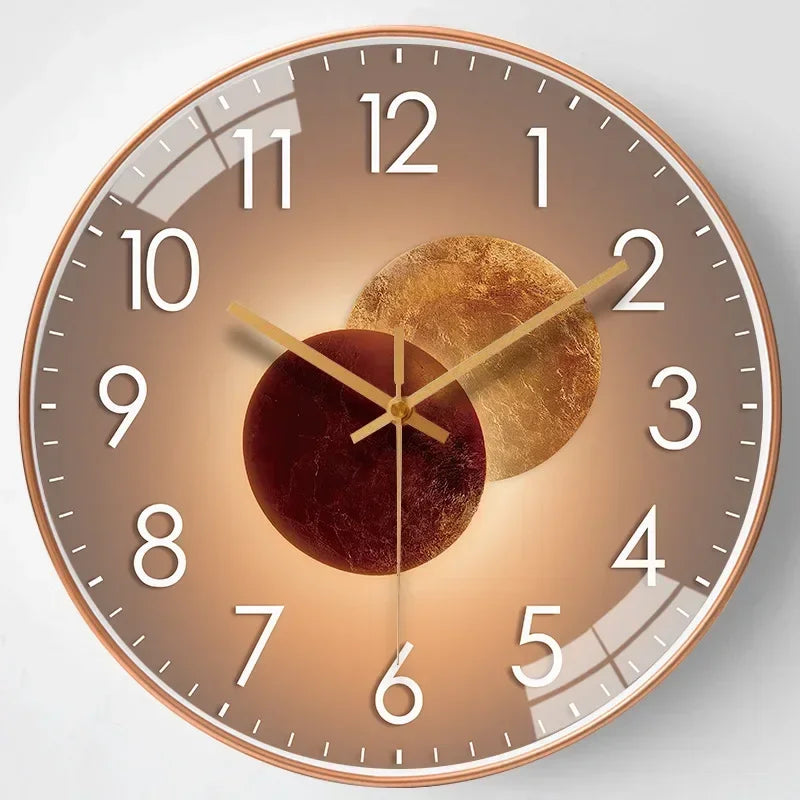 Modern Wall Clock Modern Decorative Non Ticking Home Clock