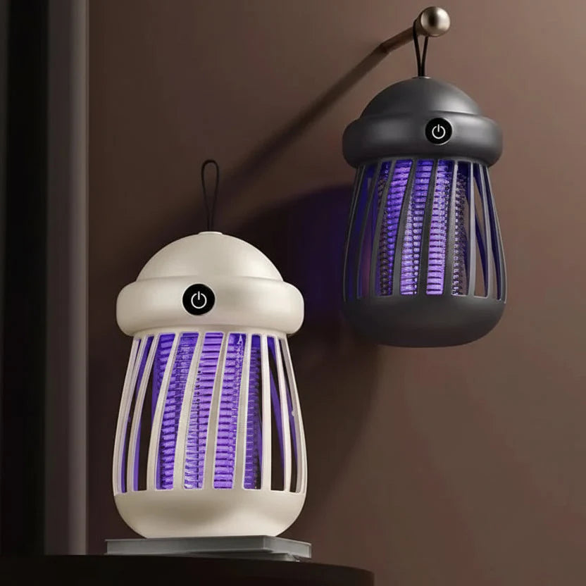 UV Muggenverdelger Lamp – 3000V Elektrische Insectenverdelger – Oplaadbaar