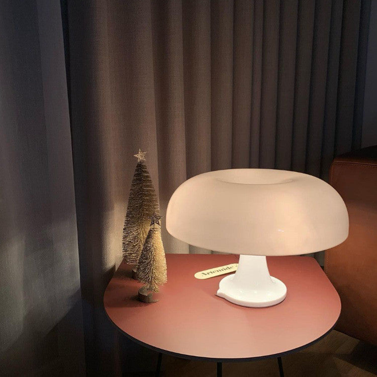 Scandinavian style mushroom table light