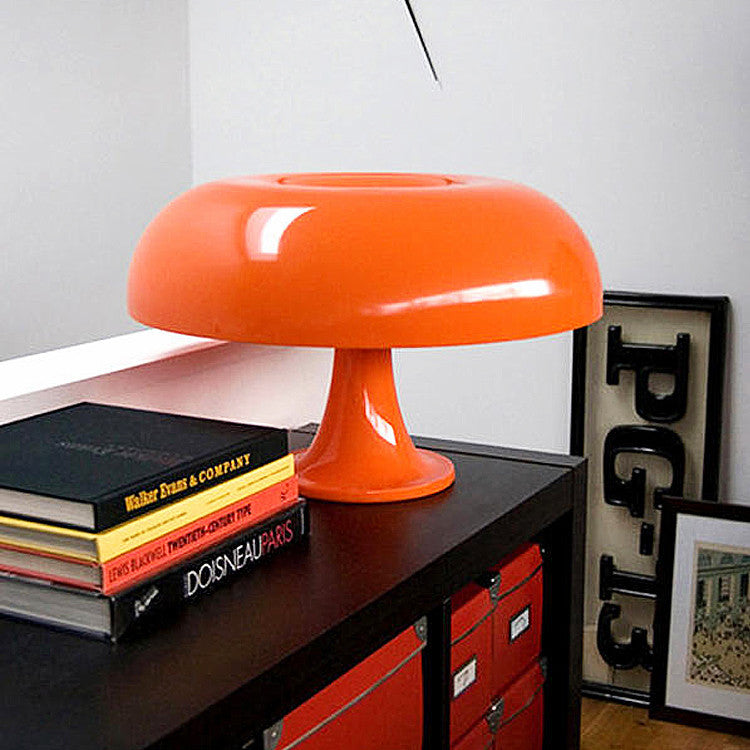 Scandinavian style mushroom table light