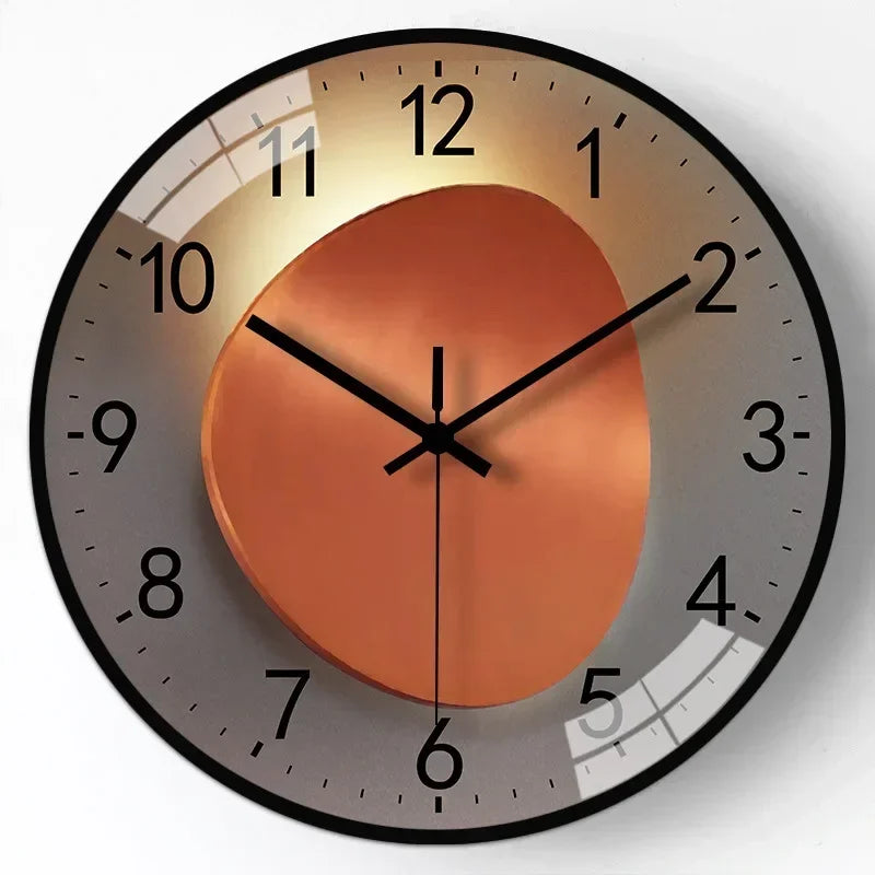 Modern Wall Clock Modern Decorative Non Ticking Home Clock