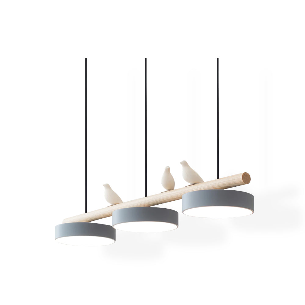 Nordic Bird Beam Pendant Lamp