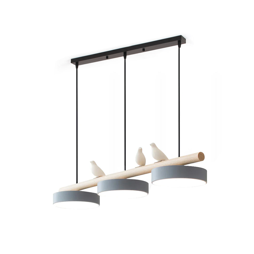 Nordic Bird Beam Pendant Lamp