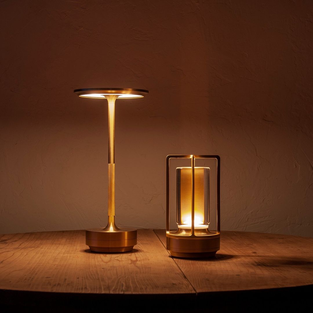 Modern Wireless Lantern Desk Lamp