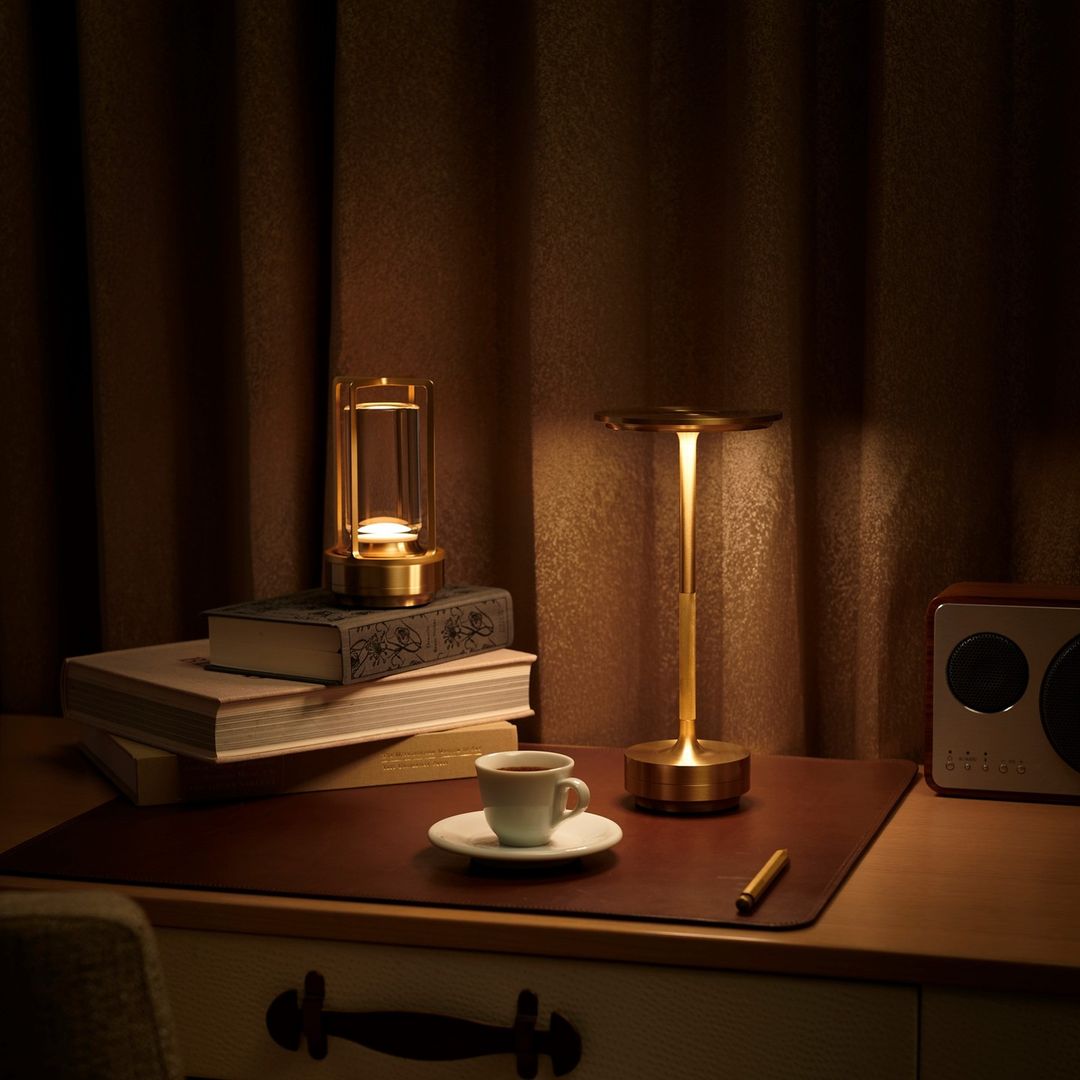Modern Wireless Lantern Desk Lamp