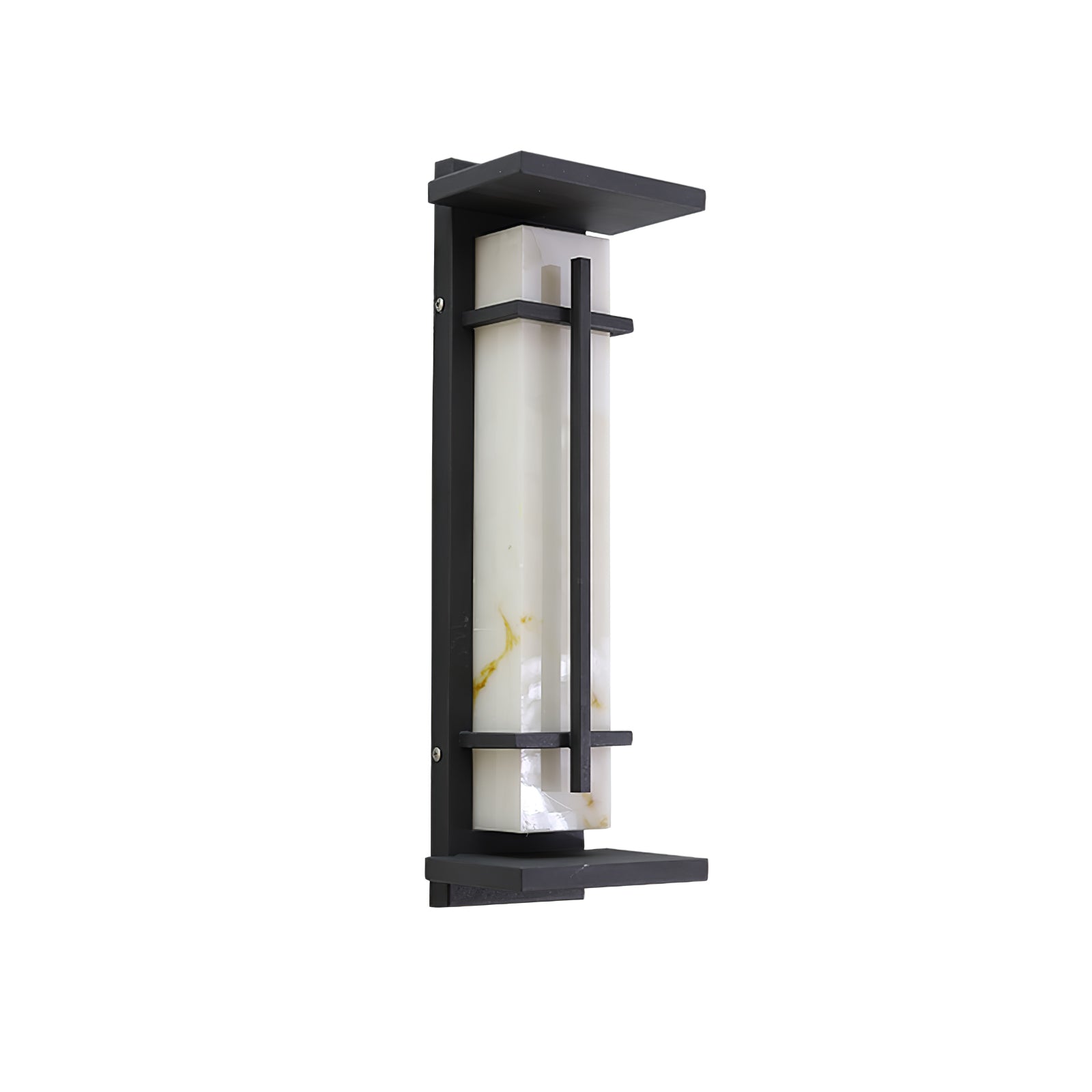 Outdoor Wall Light Waterproof LED Alabaster Style Exterior Lamp