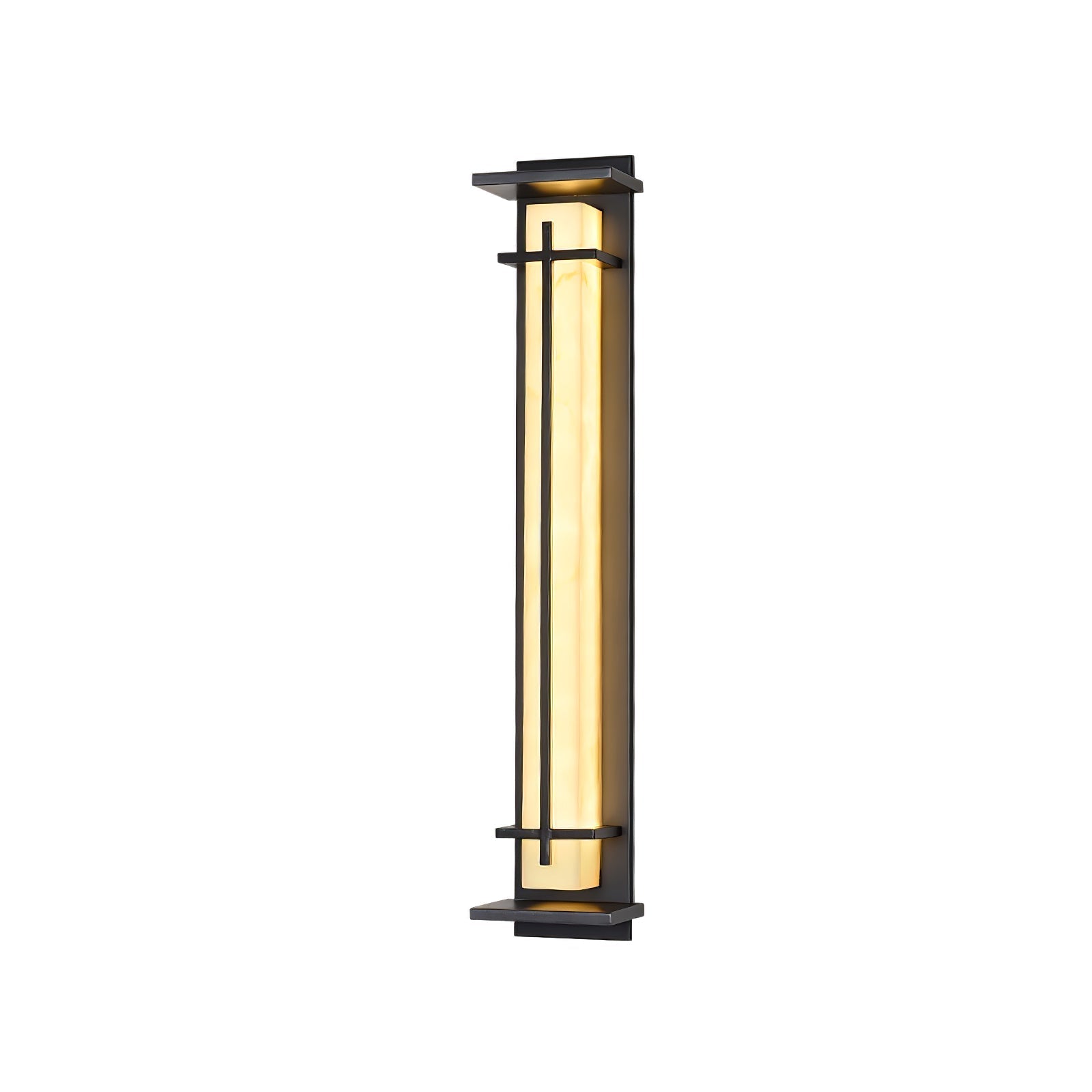 Outdoor Wall Light Waterproof LED Alabaster Style Exterior Lamp