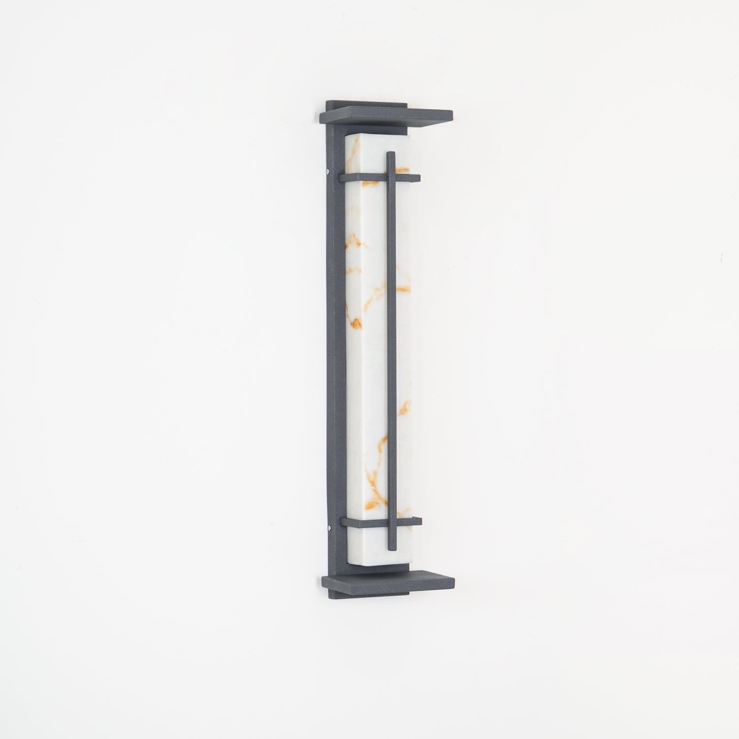 Outdoor Wall Light Waterproof LED Alabaster Style Exterior Lamp