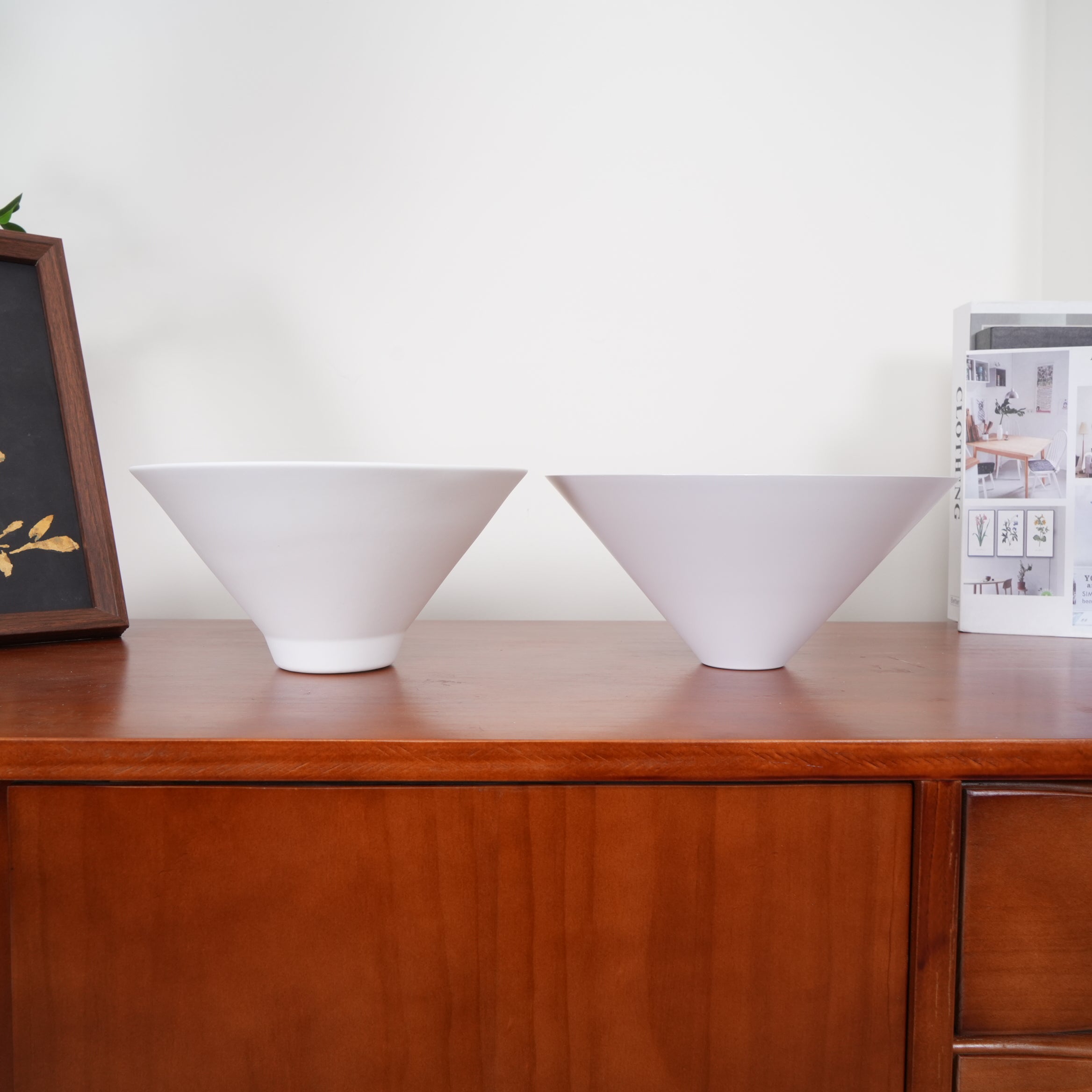 Brass Swing Arm Double Pendant Light