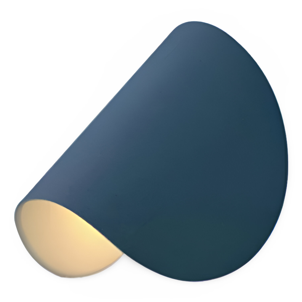 Modern Rotatable Curved Metal Wall Lamp