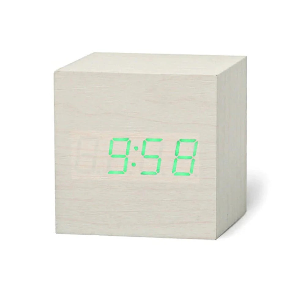 Compact Mini LED Digital Alarm Clock