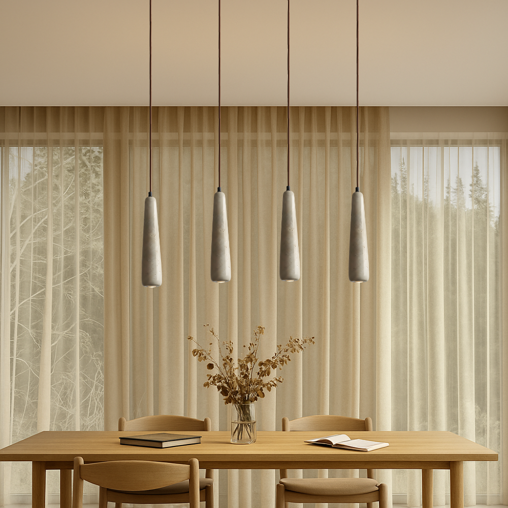 Minimalist Pencil Pendant Light