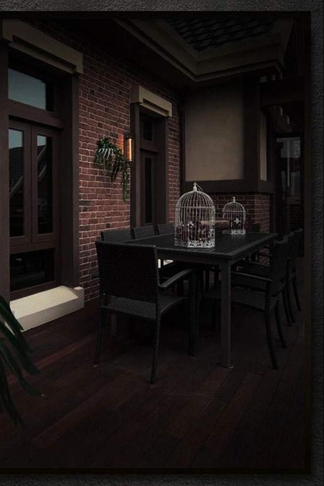 Vintage Wall-Mounted LED Light