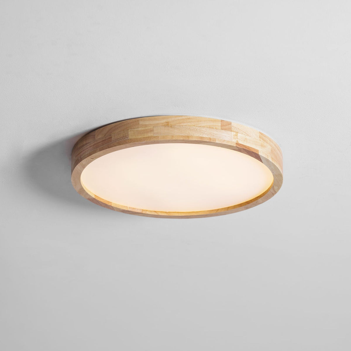 Wooden Geometric LED Ceiling Light