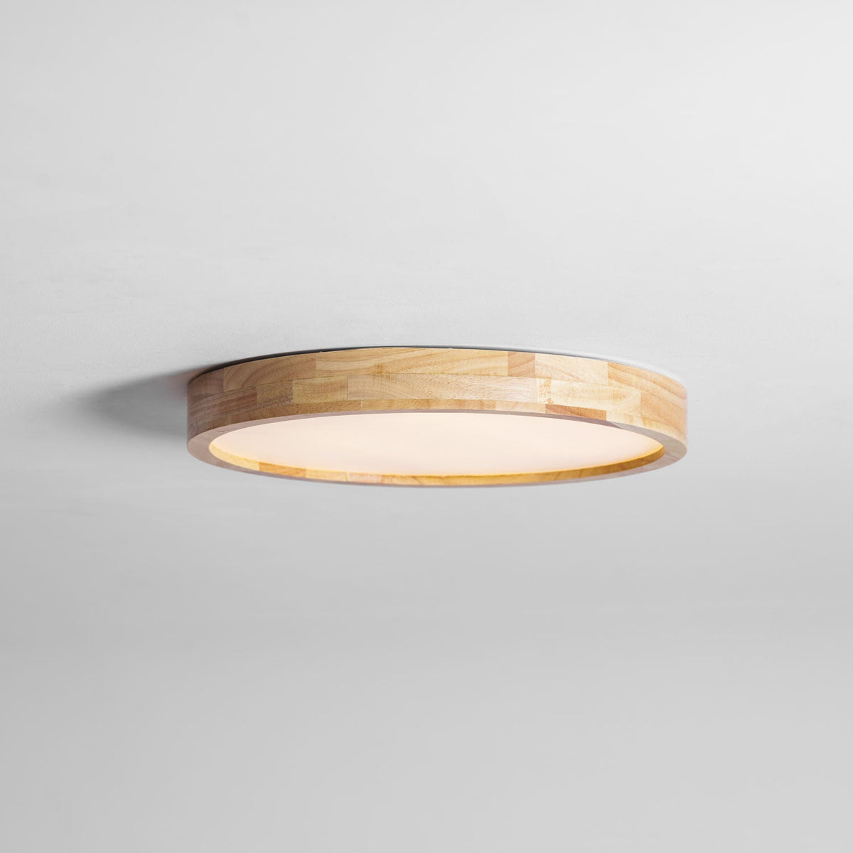 Wooden Geometric LED Ceiling Light