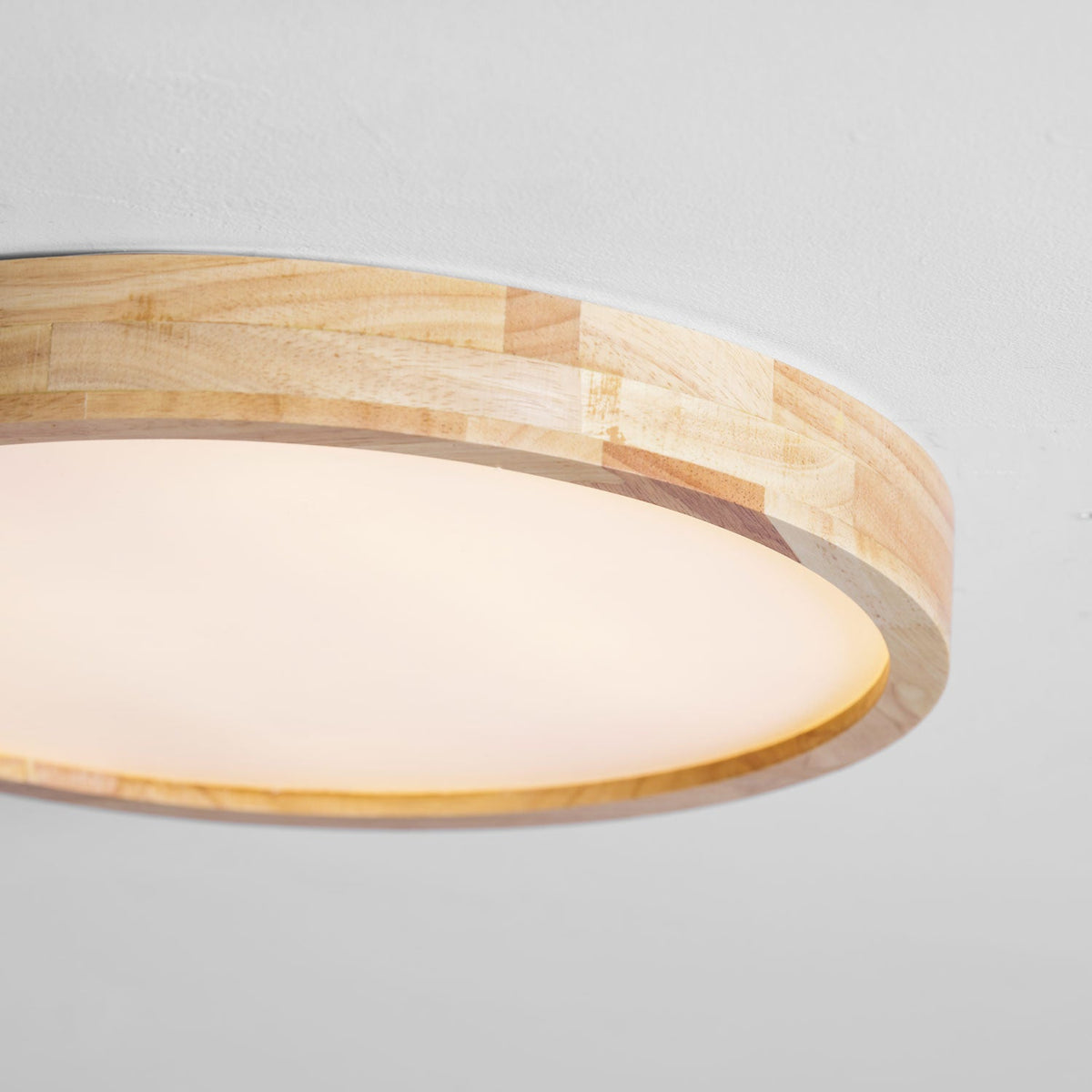Wooden Geometric LED Ceiling Light