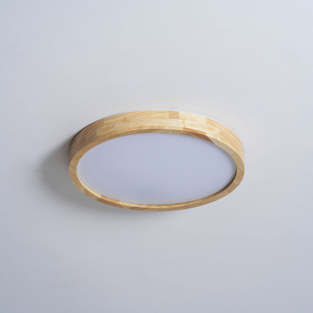 Wooden Geometric LED Ceiling Light