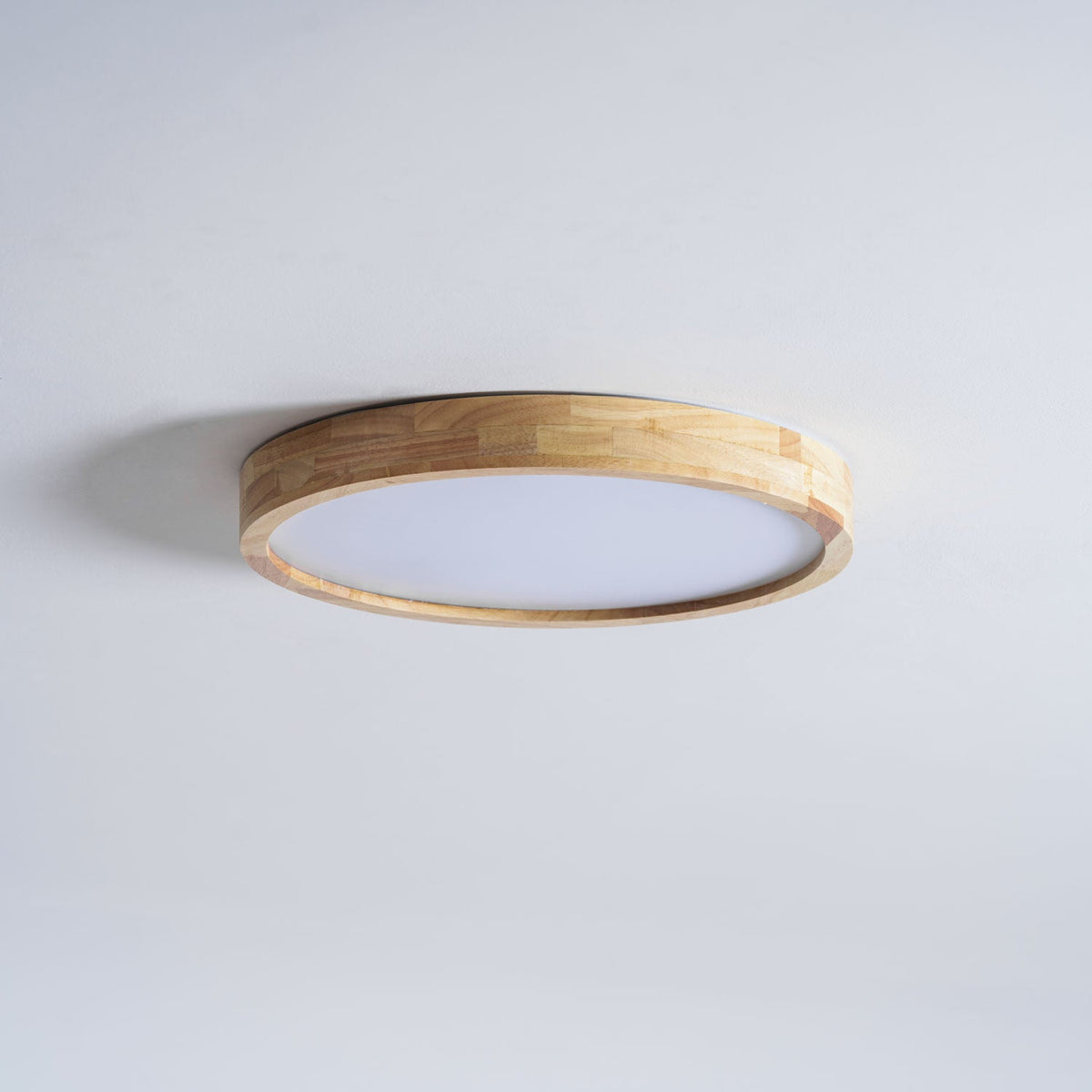 Wooden Geometric LED Ceiling Light